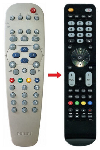 Telecomando ricambio per - ricambio,