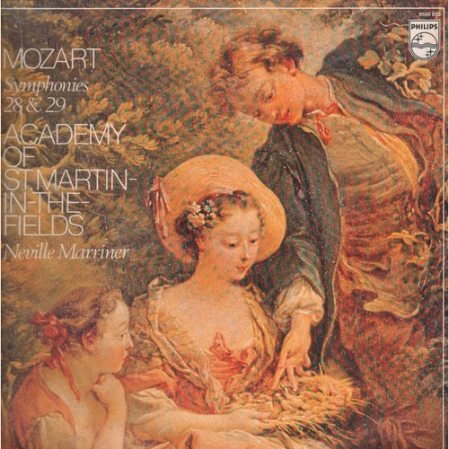 Mozart marriner symphonies - lp,