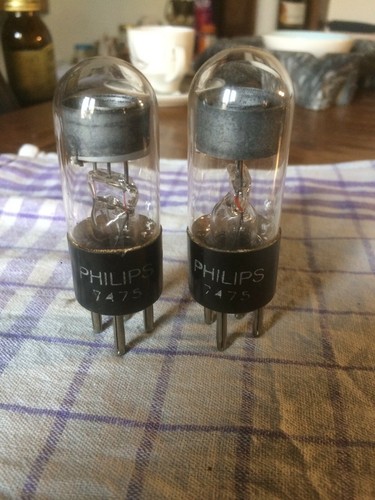 Valvole philips 7475 - 7475, nos