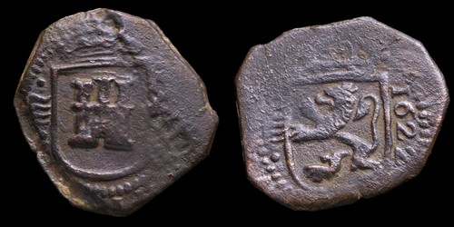 1622 maravedis philips - philips, iv